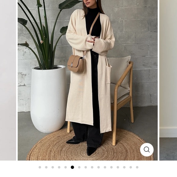 Brunette the label long cardigan - Picture 5 of 8